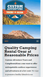 Mobile Screenshot of camprentalgear.com